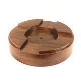 RD - Floor Lamp Base, 12" Diameter x 3" Tall, Footed