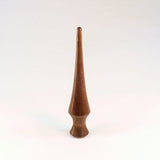 Custom Lamp Finial, Black Walnut