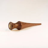 Custom Lamp Finial, Black Walnut