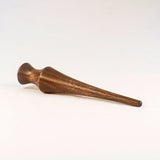 Custom Lamp Finial, Black Walnut