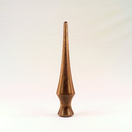 Custom Lamp Finial, Black Walnut