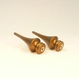 Custom Lamp Finials, Matching Pair, Reproductions