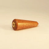 Lamp Finial Mahogany Wood Taper 3