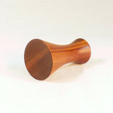 Custom Floor Lamp Finial In Mahogany