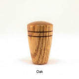Wooden Lamp Finial Dome 1 Oak