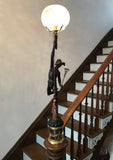 Custom Order For Jerald, Lamp Plinth Assembly