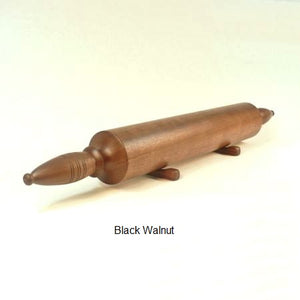 Large Walnut Rolling Pin Handmade By Picinae Studios