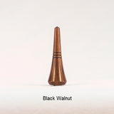 Wooden Lamp Finial Black Walnut Spires 3A