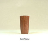 Black Walnut Lamp Finial Taper 8A Handmade