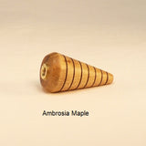 Lamp Shade Finial Taper 7 Ambrosia Maple Wood