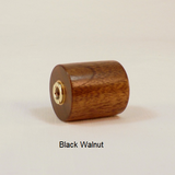 Lamp Shade Finial Drum 6 Black Walnut Wood