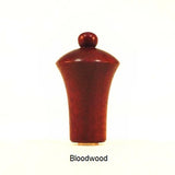 Lamp Shade Finial Button 5 Bloodwood