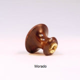 Wooden Lamp Finial Bow Pattern 2 Bolivian Rosewood 