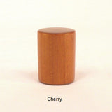 Lamp Finial Drum 2 Cherry Wood