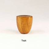 Teak Wood Lamp Finial Cup 6