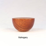 Mahogany Lamp Finial Cup 8 Handmade by Picinae Studios