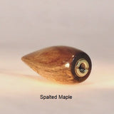 Wooden Lamp Finials Dart 1 Spalted Maple