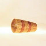 Lamp Finials Dome 3 Butternut Cherry Wood