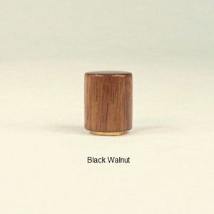 Mini Lamp Finial Black Walnut Handmade