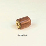 Small Lamp Finial Black Walnut Handmade Picinae Studios