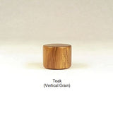 Teak Wood Lamp Finial Handmade by Picinae Studios