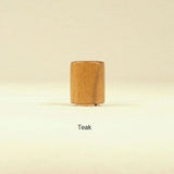 Small Teak Lamp Finial Handmade By Picinae Studios
