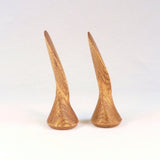 Custom Lamp Finials, Matching Pair For Heifetz Lamps