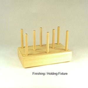 Finishing Holding Fixture handmade by Picinae Studios