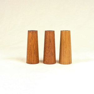 Handmade Mahogany Lamp Neck For Martz Lamp
