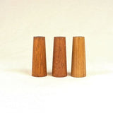Handmade Mahogany Lamp Neck For Martz Lamp