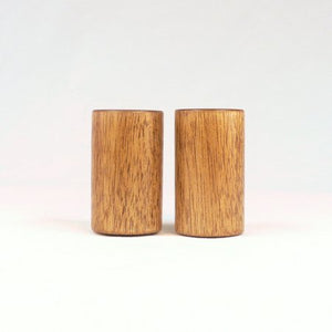 Custom Wooden Lamp Finials, Tall Drum Shape