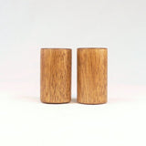Custom Wooden Lamp Finials, Tall Drum Shape