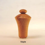 Wooden Lamp Finial Button 5 Maple