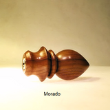 Wooden Lamp Finial Dart 9 Bolivian Rosewood