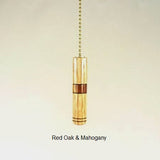 Oak Light Pull Handmade by Picinae Studios