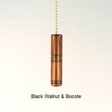 Wooden Switch Pull Walnut Bocote Brass
