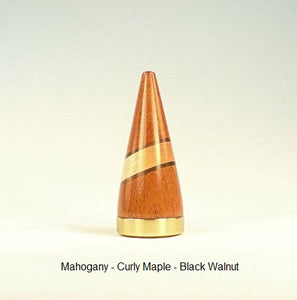 Handmade wooden ring cones by Picinae Studios