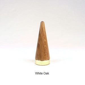 Ring Cone Wood and Brass Handmade by Picinae Studios