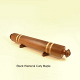 Walnut and Maple Rolling Pin Handmade by Picinae Studios