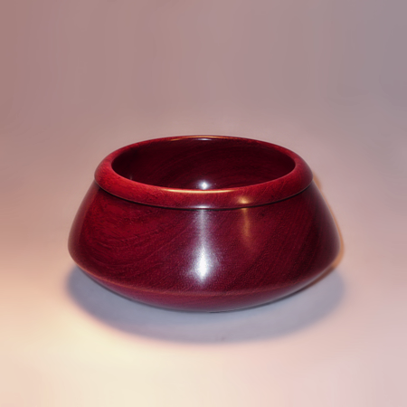 Handmade Wooden Bowls By Picinae Studios, Purpleheart