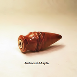 Lamp Finial Dart 7 Ambrosia Maple Wood