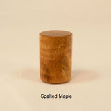 Wooden Lamp Shade Finial Drum 2 Spalted Maple