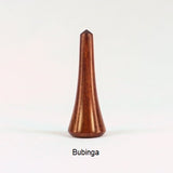 Wooden Lamp Shade Finial Bubinga Spires 3