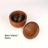 Custom Sugar Bowl for Tim, Pattern 2 in Curly Maple and Cocobolo