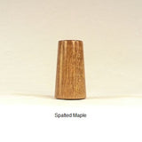Lamp Finial Spalted Maple Tall Taper Handmade by Picinae Studios