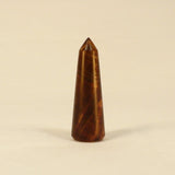 Wooden Lamp Finial Taper 3 Burl Black Walnut