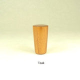 Teak Wood Lamp Finial Taper 8 Handmade By Picinae Studios