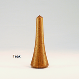 Teak Wood Lamp Shade Finials Spires 3 Handmade